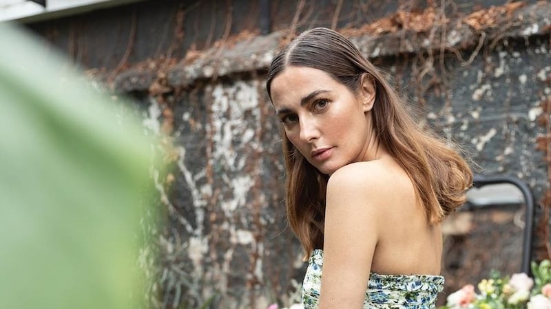 Javiera Díaz de Valdés y los motivos de posar para una marca de lencería: “Me he metido en temas que como actriz desconocía”