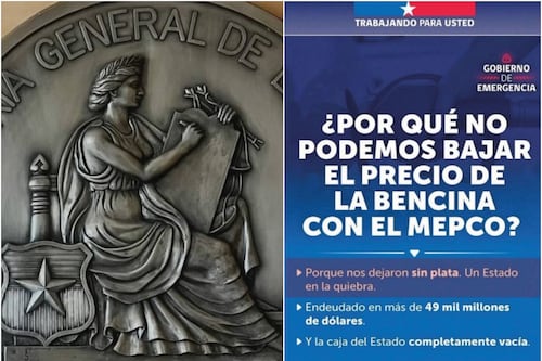 Contraloría ofició a la Segegob por publicación en redes sociales sobre el “Estado en quiebra”: gobierno tiene cinco días para contestar