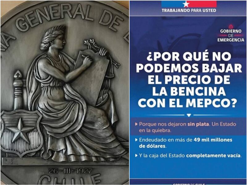 Contraloría ofició a la Segegob por publicación en redes sociales sobre el “Estado en quiebra”: gobierno tiene cinco días para contestar