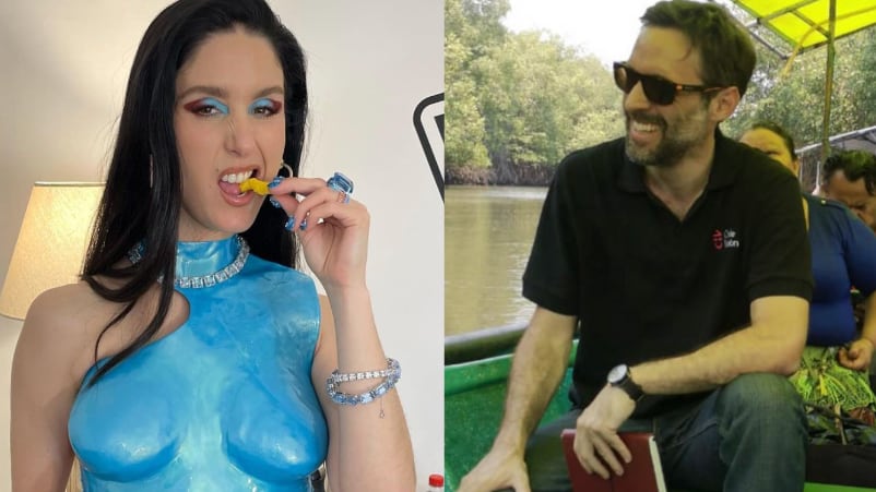 Francisca Valenzuela y Daniel Matamala