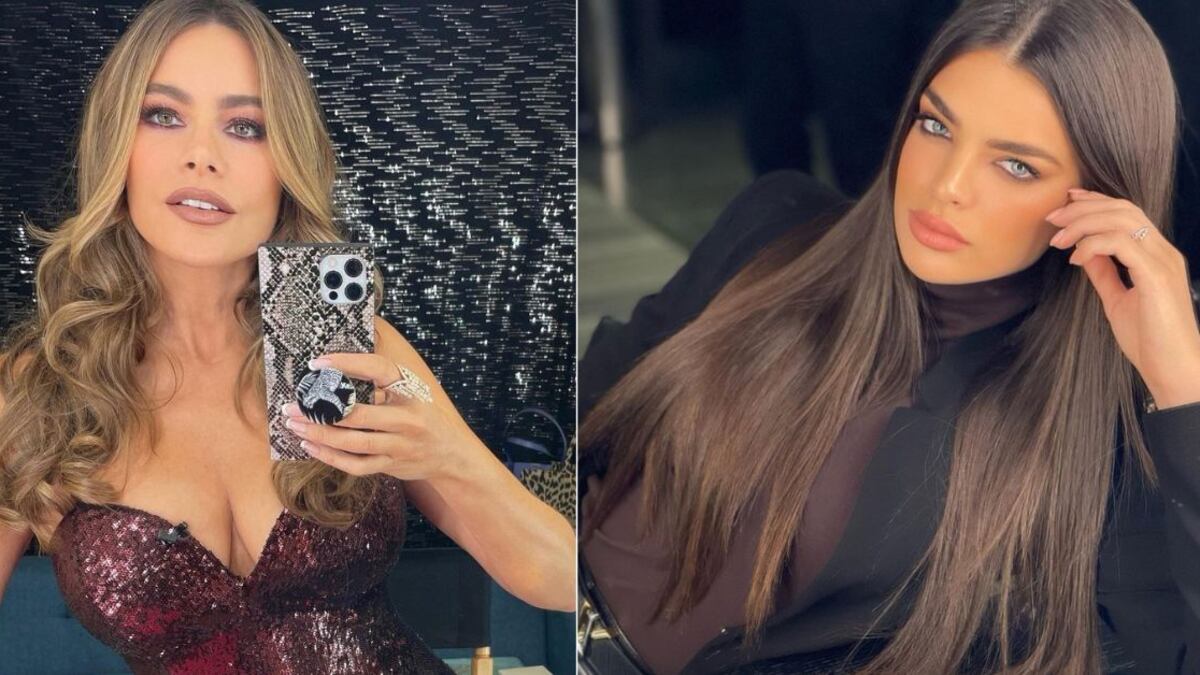 Sofía Vergara y Sofía Vergara lucen sus diseños de una firma italiana