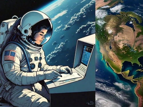 Así votan los astronautas en las elecciones de Estados Unidos este 5 de noviembre 2024