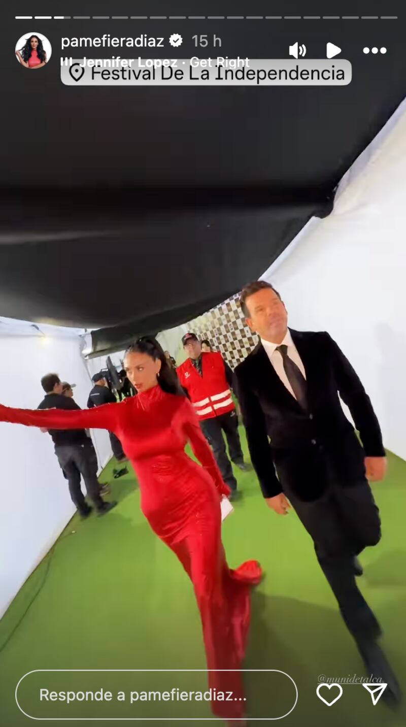 Historia de Pamela Díaz | Captura: Instagram @pamefieradiaz