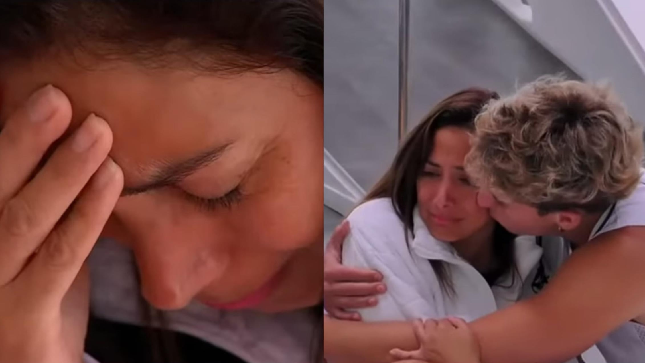 Catalina Olcay emocionada en Mundos Opuestos 3