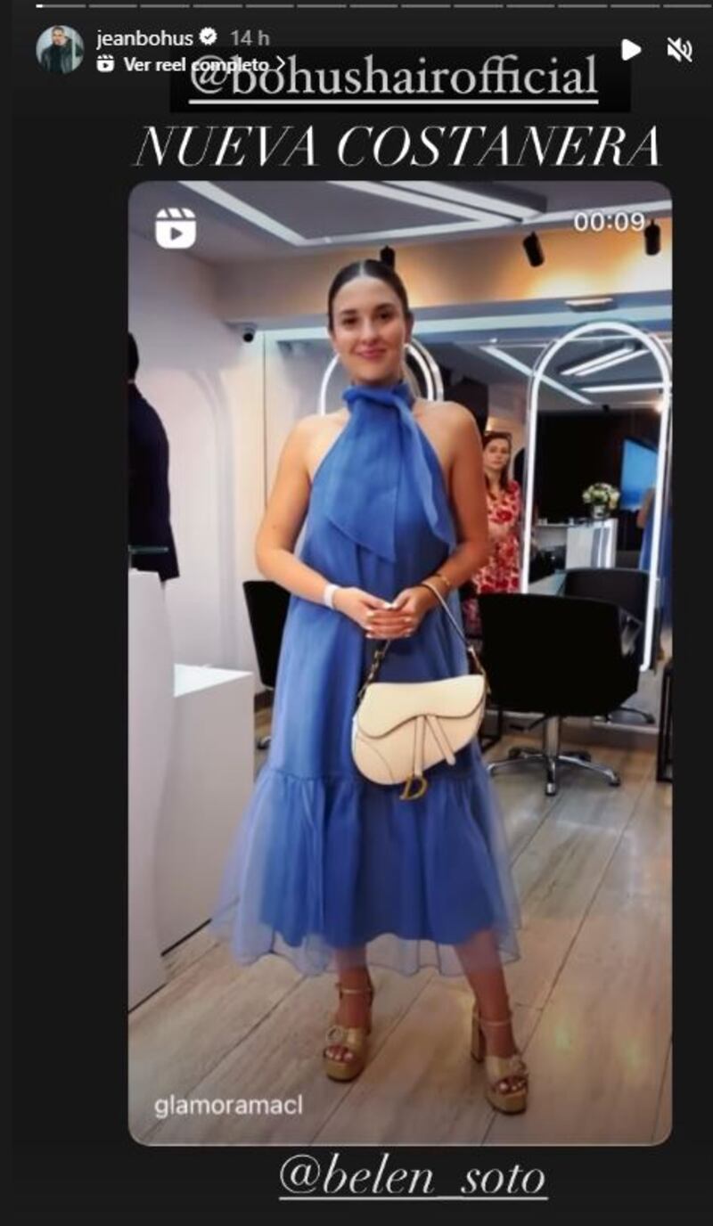 A solo pocas horas de confirmar públicamente el término de su matrimonio con Branko Bracovich, la actriz Belén Soto agarró su mejor vestido y se vistió de gala para lucir radiante en el evento de su amigo Jean Bohus, quien inauguró un nuevo salón de belleza en Avenida Costanera. 
Fue poco después de la siete de la tarde cuando la exintegrante de la icónica teleserie Papi Ricky hizo su ingreso triunfal al salón, el cual contaba con la presencia de distintas influencer como Lisandra Silva, Millaray Viera con su hija Julieta, Francisca Merino y Magdalena Müller.
“No voy a dar entrevistas”, dijo de entrada Belén, quien se encontraba resfriada, aclarando que no daría más detalles de la publicación que compartió en sus historias de Instagram, donde agradeció los siete años “maravillosos” junto a su pareja y pidió a los seguidores respetar su privacidad. 
Eso sí, reveló que “vine porque Jean, más que mi estilista, es un gran amigo que me regaló la vida. Es una persona maravillosa. Todo lo que estamos viendo acá es fruto de su esfuerzo, sudor y lágrimas. Siento un orgullo tremendo por la persona que es, por el hombre que se convirtió más allá de lo laboral”, contó a la enviada especial de Publimetro. 
Además, agregó que “este es un palacio para todas las mujeres y hombres que quieran regalonearse. Es una oportunidad para regalarse ese momento para uno”, recomendó a ojos cerrados.  
Hasta la fiesta también llegaron la chica axé Francini Amaral, quien llevaba unas llamativas botas plateadas, que fue el color de la jornada, mientras que la cubana Lisandra Silva, quien apareció sola, lució un traje ajustado. 
Francisca Merino estaba junto a su novio, el italiano Andrea Marocchino, quienes compartieron con la chica reality de Gran Hermano, Trini Cerda, quien eligió el color rojo para la jornada.
 La animadora Millaray Viera apareció junto a su hija Julieta, prácticamente su clon, con looks relajados. Todos los invitados disfrutaron de las instagrameables instalaciones del nuevo salón de Bohus.
También asistieron el mánager Suro Solar, el ex chico reality Pascual Fernández, Laura Prieto, modelos y amigas de Jean.
“Estoy contento porque todos y todas me apoyan. No ha sido fácil, por fin tenemos este salón hermoso para todos ustedes, para que queden bellos y bellas y disfruten un lindo momento”, señaló el anfitrión.