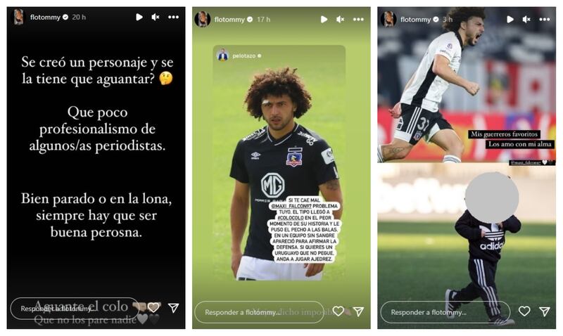 La esposa de Maxi Falcón lo defendió de las críticas de dos panelistas de TNT Sports.