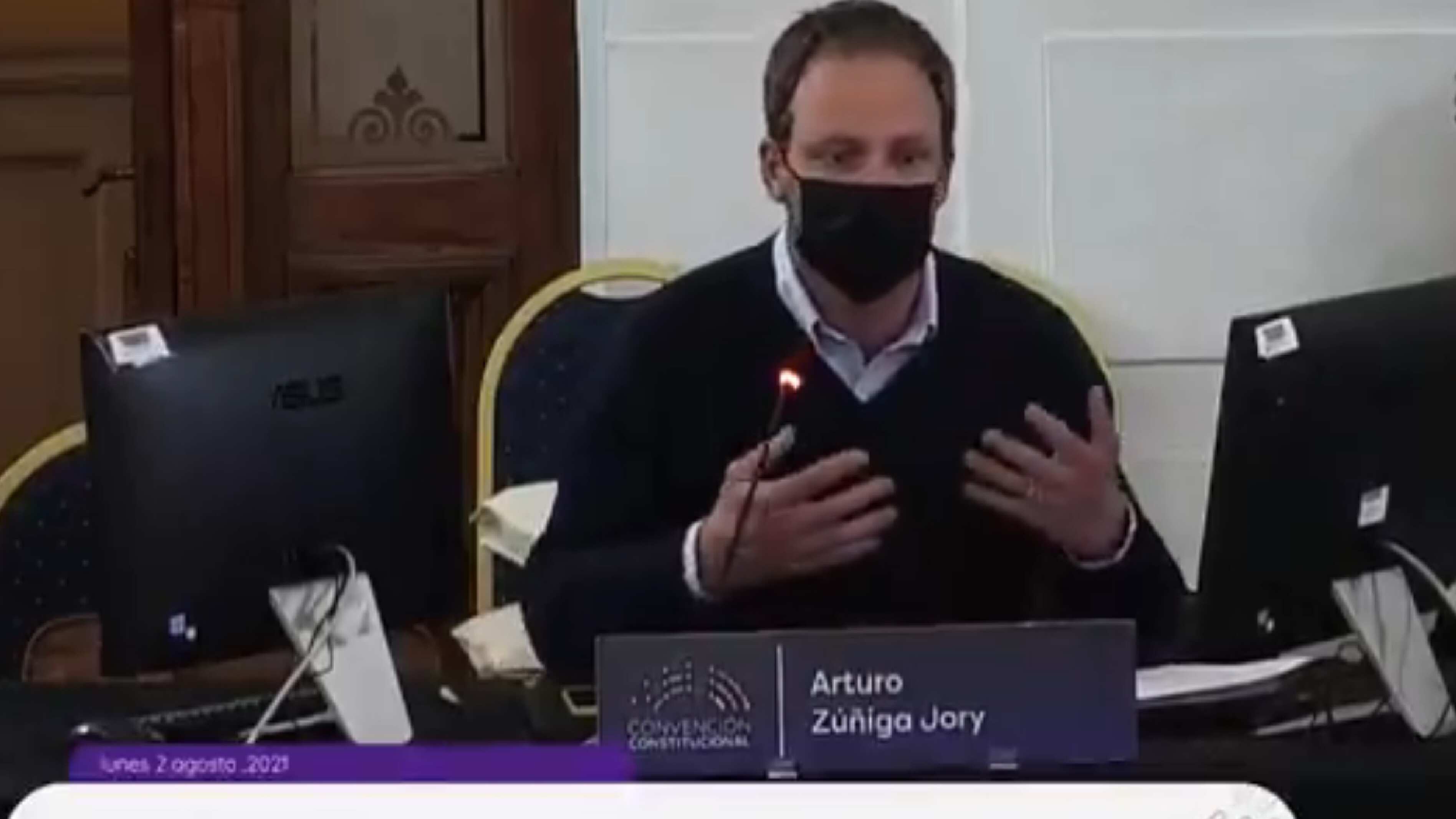 Uno de los constituyentes autores del escrito: Arturo Zúñiga