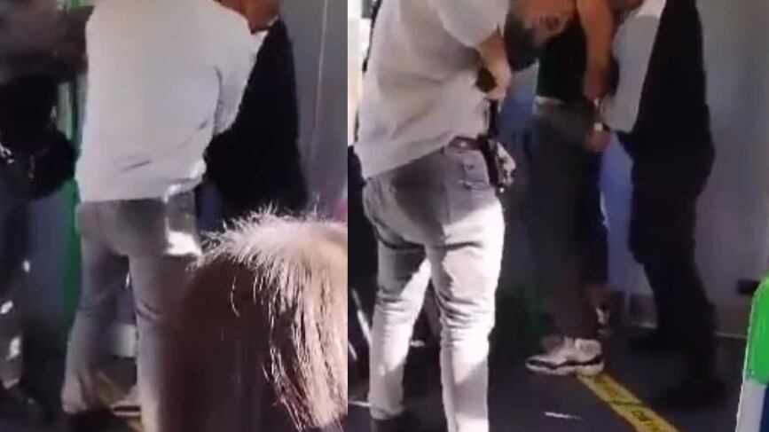 Delincuente atrapado en el metro de Valparaíso