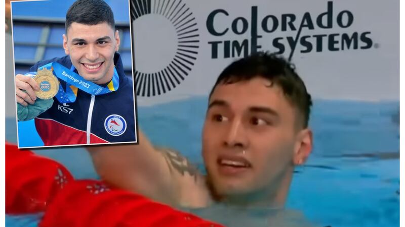 “Solté lágrimas en el agua”: Almonacid reconoce que recién supo de su triunfo en los Parapanamericanos gracias a la celebración del público