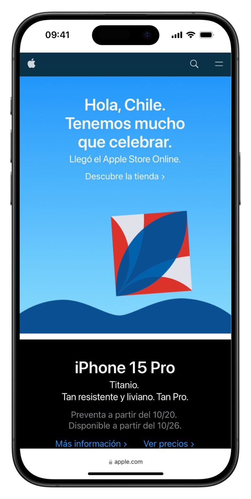 Nueva tienda Apple Store Online en Chile