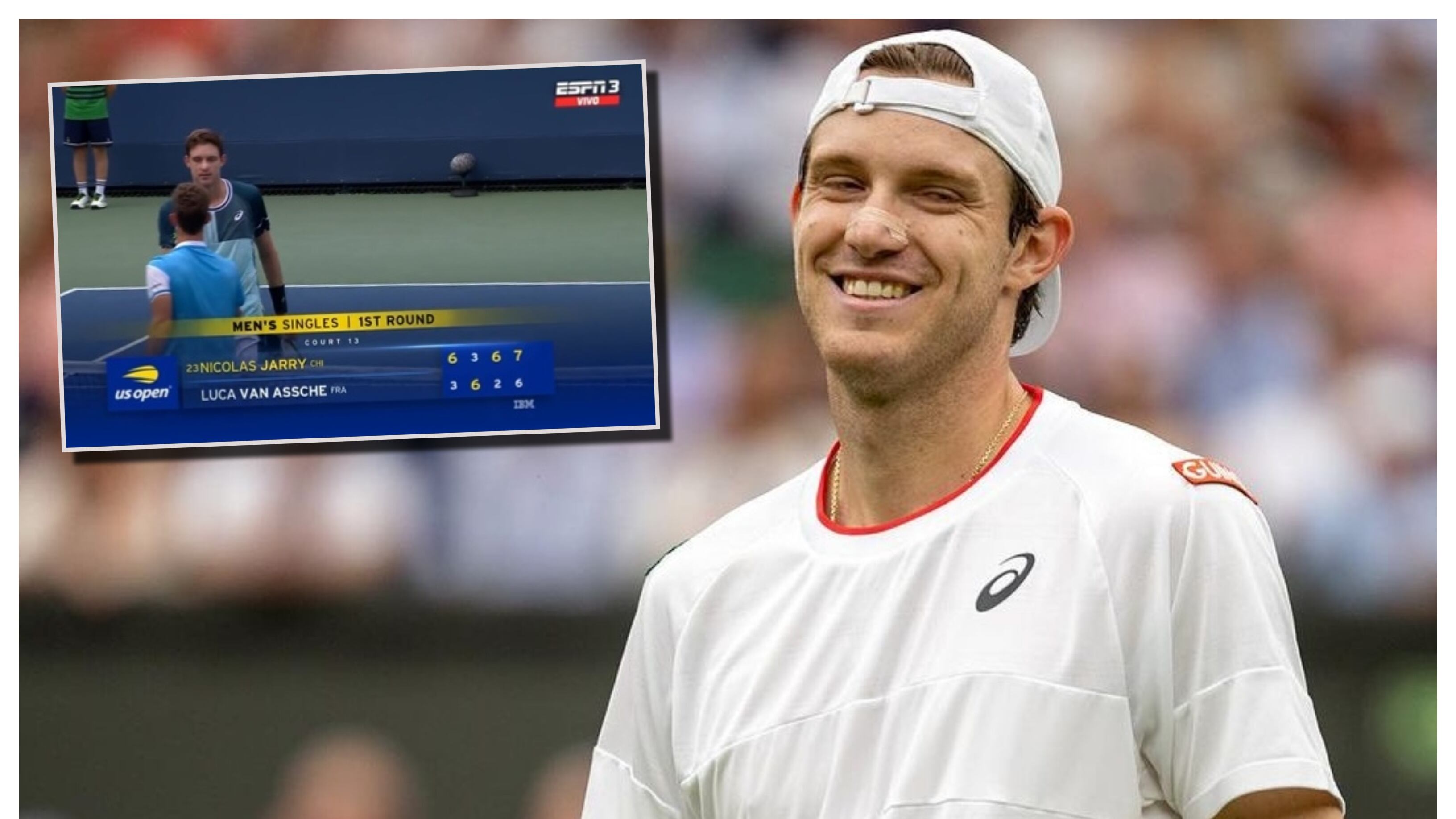 El tenista nacional ganó este martes su partido de primera ronda en el Abierto de Estados Unidos.