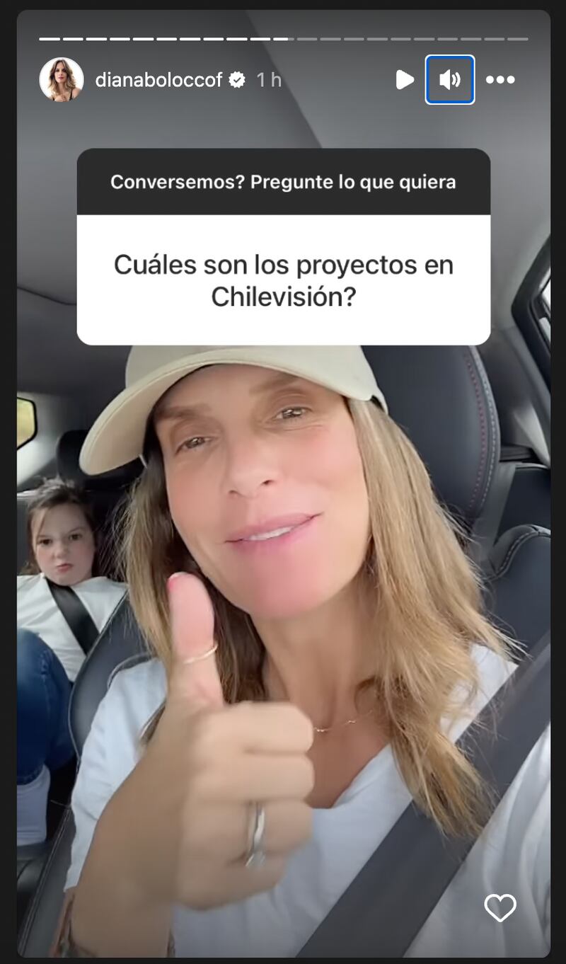 Historias de Diana Bolocco | Fuente: Instagram