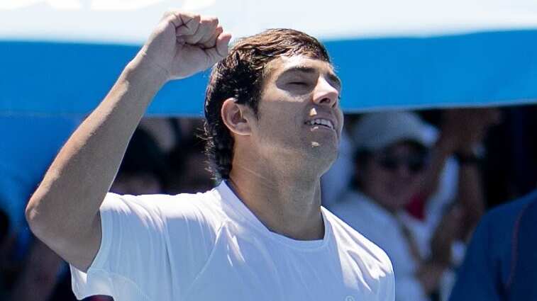 El tenista nacional venció este lunes en el abierto de Austria y gracias a ello, subió más de una veintena de puestos en el ranking de la ATP, ingresando así al grupo de los 200 mejores tenistas del circuito.