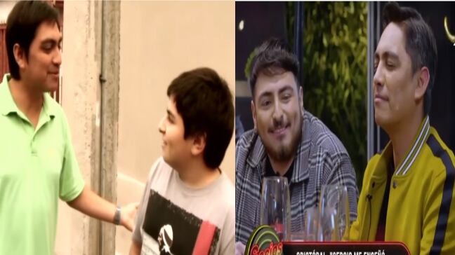 Sergio Freire fue el protagonista de un nuevo capítulo de Socios de la parrilla (Canal 13), donde compartió con algunos de sus compañeros del Club de la comedia (CHV) como Pato Pimienta y, por supuesto, Pedro Ruminot.
Pero también, en el estudio-quincho del programa, recibió la visita de un joven de 22 años, Cristóbal Honorato, quien tenía tan solo siete años cuando empezó a participar en los sketchs del extinto programa, donde hacia de “Tatayaya”, el hijo de “Papá Cruel”.
En aquellas actuaciones, el padre siempre llenaba de bromas de mal gusto a su retoño para cerrarlas con un “Querubín, me haces tanto reír”.
“Lo pasamos super bien grabando”, recordó el comediante, quien se tomó una piscola junto al muchacho. “Es difícil grabar con niños sobre todo en comedia y con Cristóbal enganchamos altiro, me entendió todas las instrucciones, ensayamos muy poco”.
Es más, aseguró, “yo lo trataba como un actor como todos los demás, y eso lo hacía querer hacerlo mejor”.
Por su lado, Cristóbal expresó que “Sergio me enseñó caleta como niño”, a pesar de que ese tipo de humor “hoy día es bullying”.
“Se podría decir que es mi amigo y mi papá en el tema de la tele”, remató. El encuentro lo cerraron con un apretado abrazo. “Me emociona”, cerró el comediante.