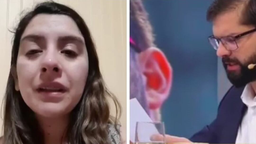 Vanessa Ramírez y Gabriel Boric