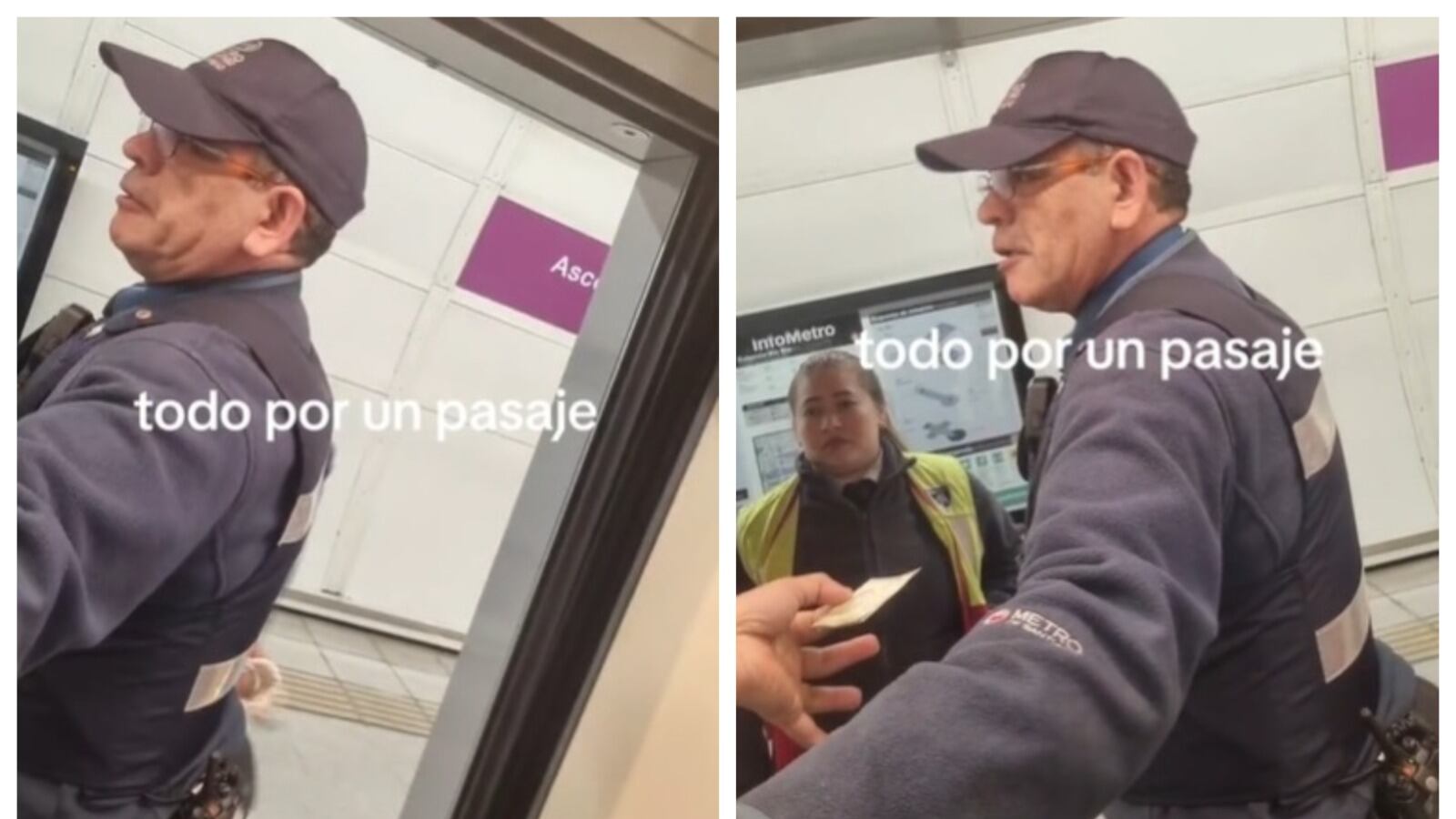 “Yo viajo en transantiago todos los días y TODOS LOS DÍAS VEO VENEZOLANOS NO PAGANDO SU PASAJE. Ya suficiente tenemos con los chilenos evasores, por qué tenemos que soportar a la plaga venezolana?”. Con esa palabras una cibernauta viralizó un tenso momento que se protagonizó en el Metro de Santiago, luego que un extranjero fuera sacado por un guardia del vagón del tren subterráneo.
En las imágenes se ve al funcionario pidiéndole al evasor que descendiera del tren, pero él hacía caso omiso, cuestionando la autoridad del encargado de seguridad.
“Tú no eres policía. ¿Quién te dijo a ti que eras policía?. Te gusta hacer problemas”, le decía el hombre de forma prepotente, junto con intentar pasarle un billete de mil pesos, a modo de pago.
La situación generó gran molestia entre los pasajeros, quienes sufrieron el retraso de su viaje, producto del actuar del hombre, quien se negaba a descender.
“Deja, brother, te estoy grabando, brother. Dime, ¿Qué es lo que hice yo? ¿Te estoy robando? ¿Qué robé yo? Yo no hice nada, simplemente que le pedí permiso, no pagué el pasaje, no tengo para el pasaje y mira cómo me está rompiendo la ropa”, decía de forma desafiante.
“Baja, por favor o te vas a ir detenido”, le pedía el guardia, agarrándolo del cuello de la polera, la cual ya estaba apunto de romperse.
Si bien, el video no muestra el desenlace, la situación indignó tanto a los pasajeros como a los cibernautas, quienes criticaron la conducta del hombre, que se negaba a asumir que estaba cometiendo una falta y tenía las esperanzas de que su acto quedara impune.
“Acostumbrados a no pagar ! Y no solo los venecos, son todos, incluidos nuestros compatriotas”, “Si, ya suficiente teníamos con los chilenos que no pagan para que más encima vengan venezolanos plaga a vivir gratis”, “Y tiene las patas de quejarse el veneco qliao. Sí, wn, todo eso por un pasaje. Ojalá tuviéramos guardias armados y con atribuciones para sacarlos a patadas en la raja del Metro”, “Qué personaje más desagradable el evasor”, fueron algunos de los reclamos en su contra.