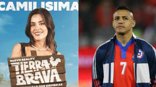 La primera eliminada del reality Tierra Brava, Camila Campos, se refirió a los rumores de romance que surgieron con el futbolista nacional Alexis Sánchez. Si bien, en entrevista con Publimetro se negó a hablar del tema, sí se refirió largo y tendido en el programa El Purgatorio de Canal 13.
Ahí, invitada junto a Daniela Aránguiz, para referirse a otro supuesto affaire, pero con Luis Mateucci, habló del Niño Maravilla, confesando que sí “lo estaba conociendo”, pero negó que hubiése existido una relación.
“Lo conozco...(pero) sentimental, amorosa, nada, somos amigos”, aseguró Camilísima.
