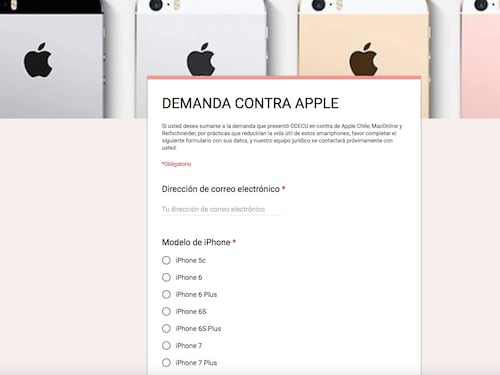 Cifra histórica: 130 mil chilenos furiosos contra Apple se han sumado a demanda