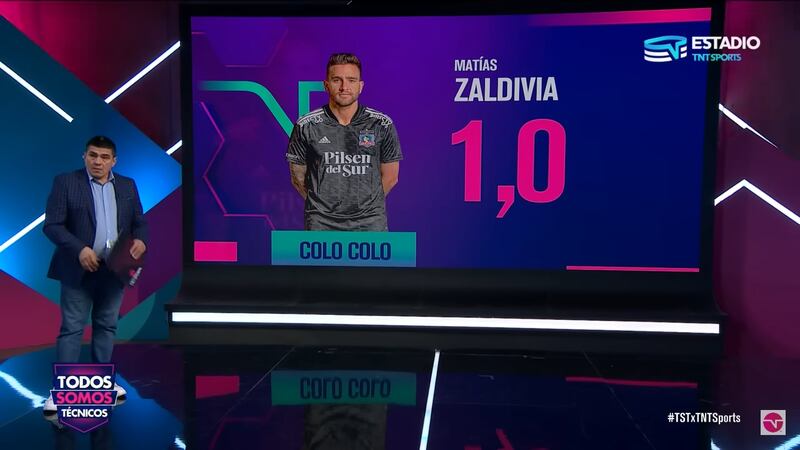 “La velocidad ya no le da”: Marcelo Vega destroza a Matías Zaldivia y le coloca nota 1,0