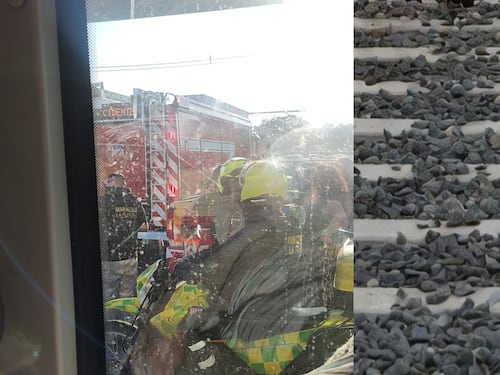 Fuego en la Línea 4 del Metro de Santiago provoca cierre de estaciones y servicio parcial