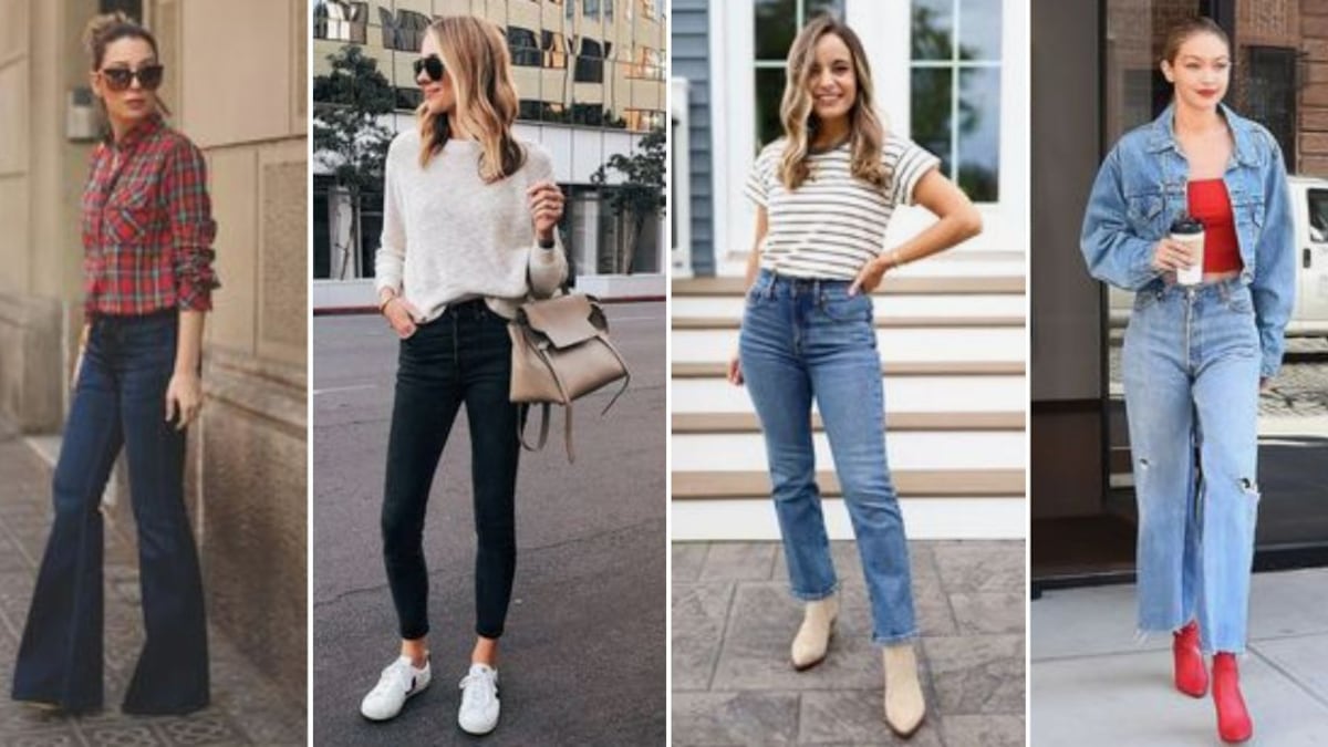 Amas los jeans y no quieres errores con tu look porque eres bajita: estos son los que te estilizan