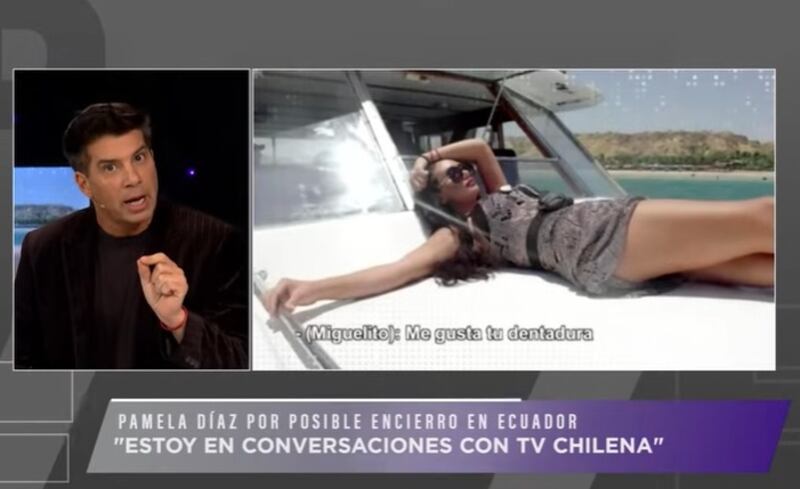 Mario Velasco entregó la noticia exclusiva del proyecto televisivo que un canal chileno le estaría ofreciendo a Pamela Díaz para el próximo año, y que podría frustrar su carrera internacional como embajadora del reality "Tierra Brava" en otros países donde se emita.