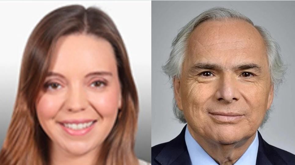 Camila Flores y Andrés Chadwick.