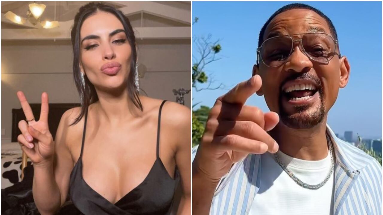 Jessica Cediel y Will Smith
