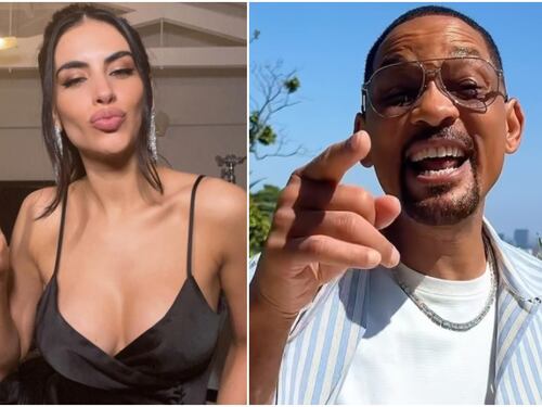 “Que afortunada”: Jessica Cediel quedó sin palabras al conocer a Will Smith en Miami