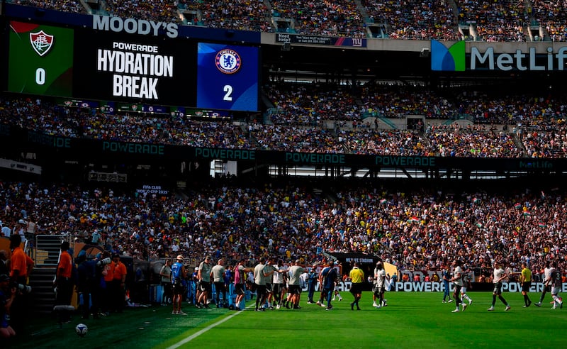 Hidratación en el Mundial