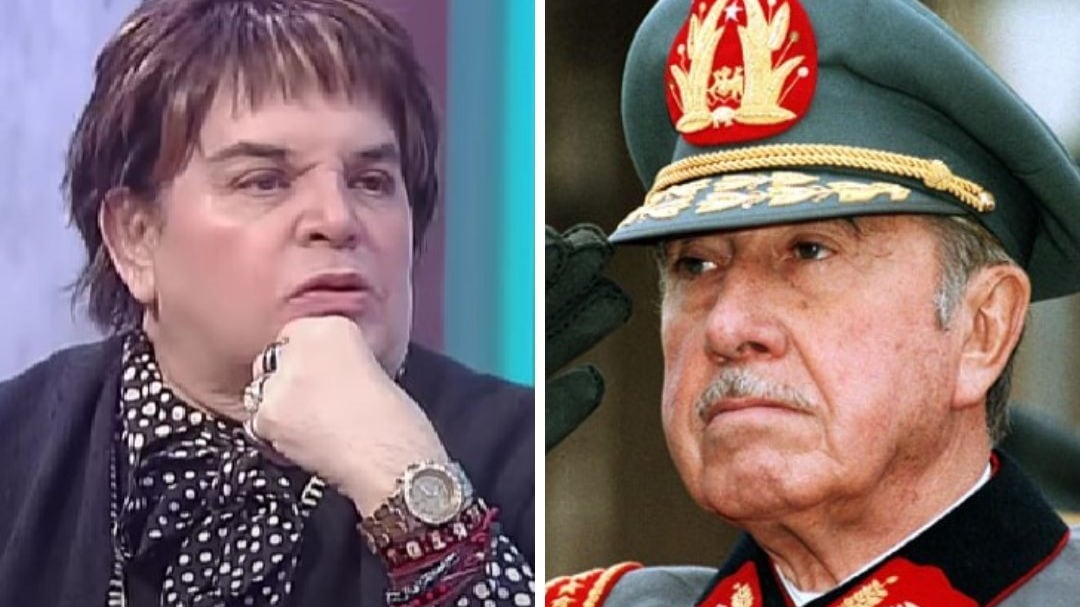 Gonzalo Cáceres y Augusto Pinochet