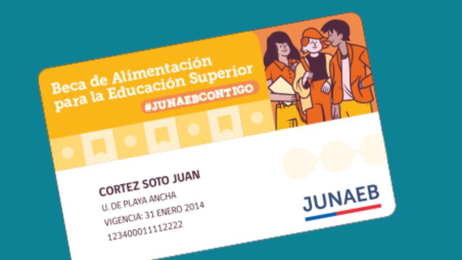 Tarjeta Junaeb