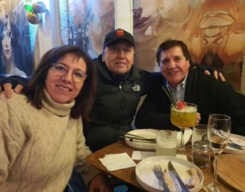 Última foto de Claudio Reyes.