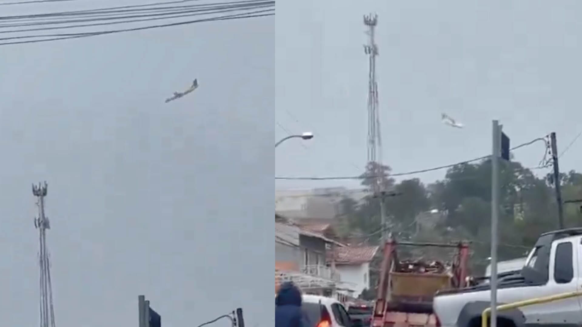 Cae un avión en una zona rural del estado brasileño de São Paulo