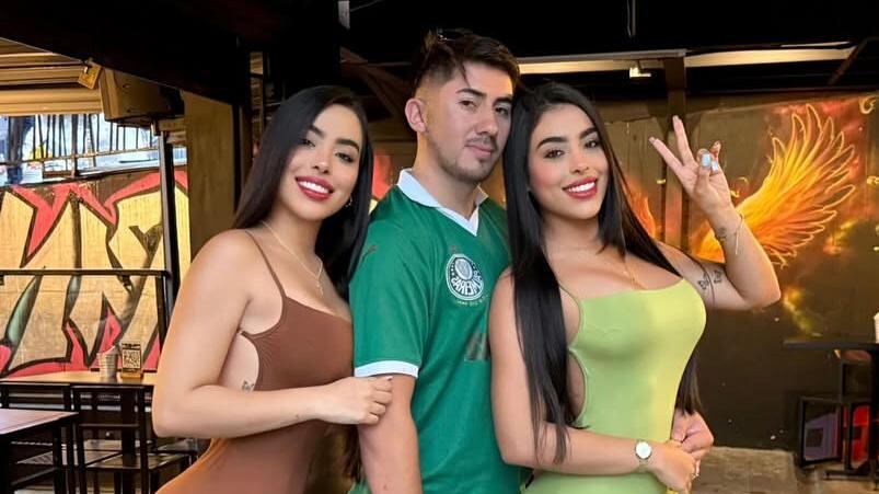 Reencuentro esperado: Waldo Villarroel cumplió su sueño de visitar a las gemelas Abello en Colombia