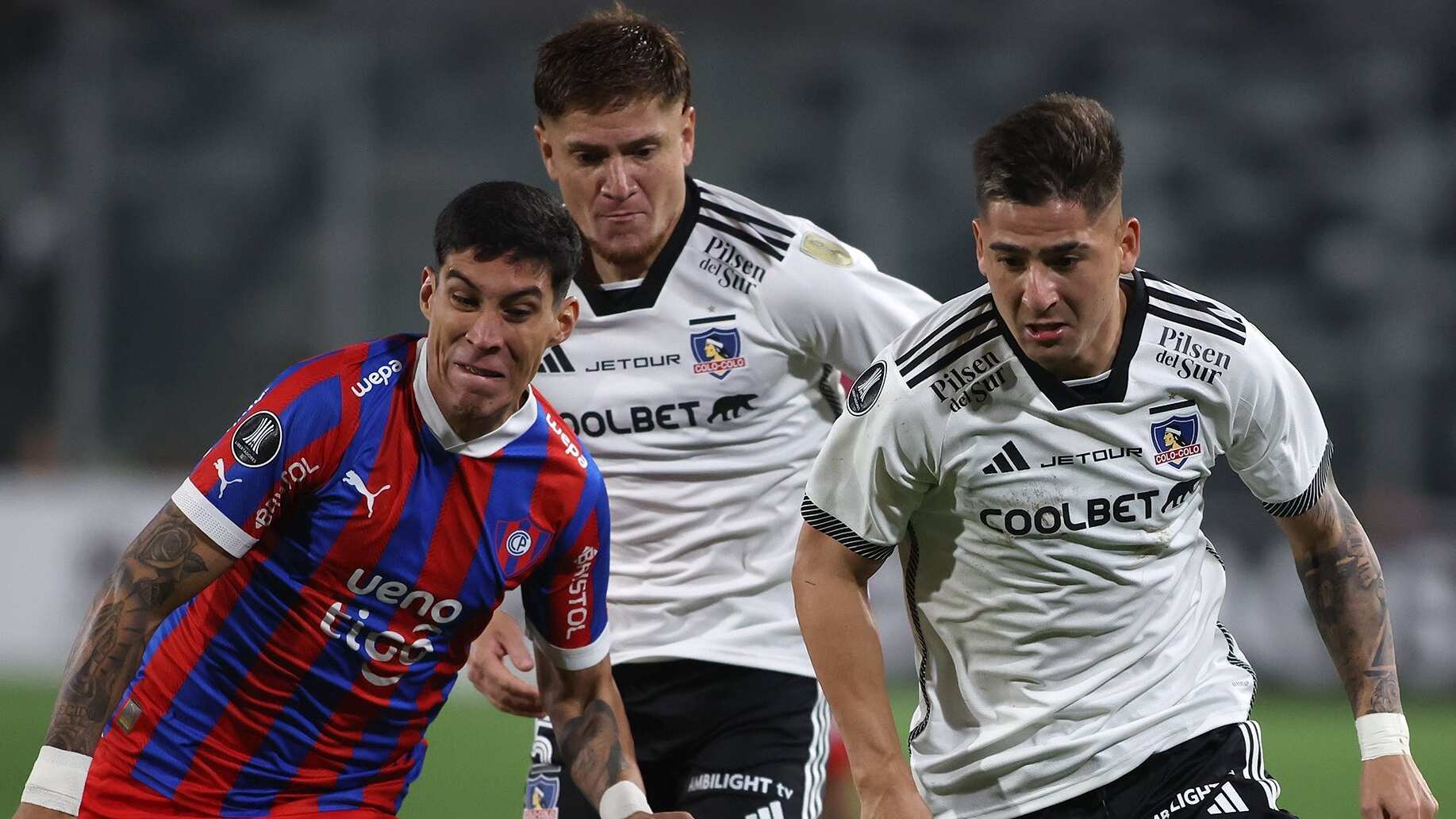 El Cacique encontró en el club paraguayo un complicado rival en su debut en la fase de grupos de la Libertadores.