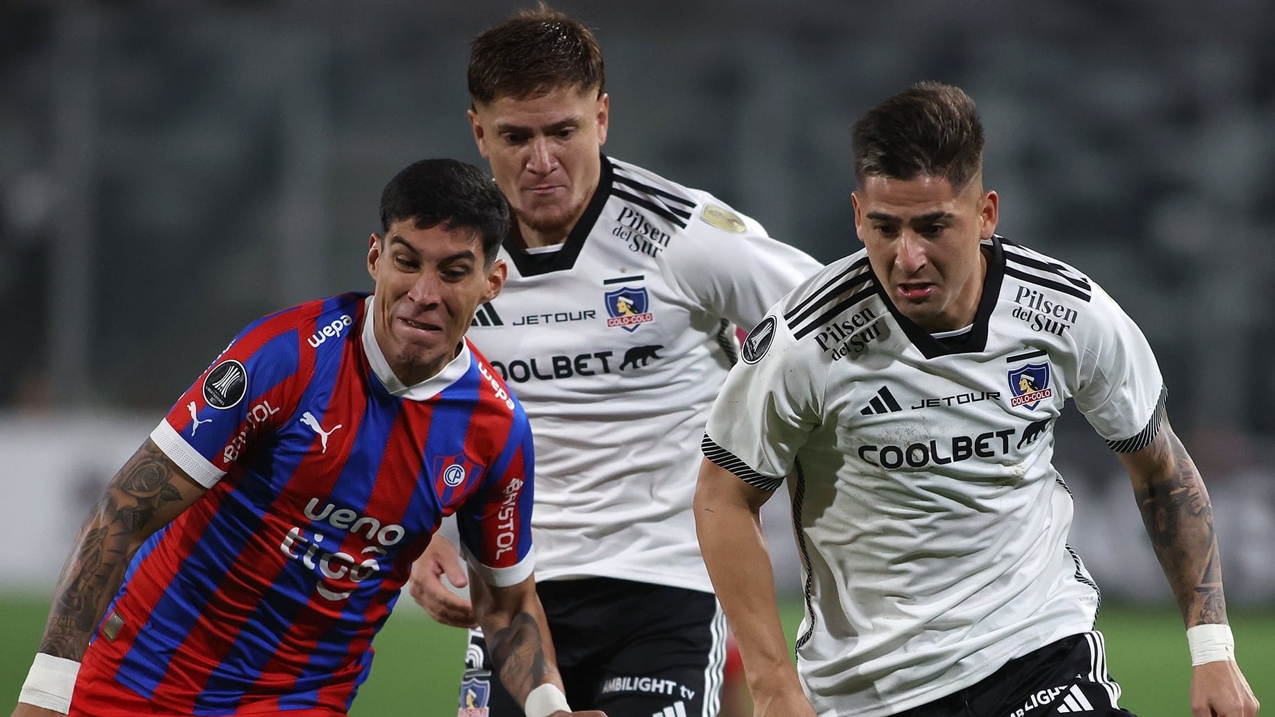 El Cacique encontró en el club paraguayo un complicado rival en su debut en la fase de grupos de la Libertadores.