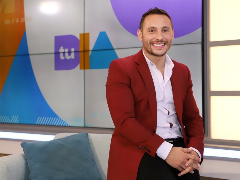 Francesco Gazzella, panelista del matinal “Tu día”, que va de lunes a viernes a las 08:00 horas por Canal 13.