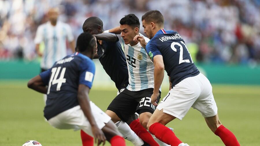 Cristián Pavón jugó Rusia 2018 con la "Albiceleste"