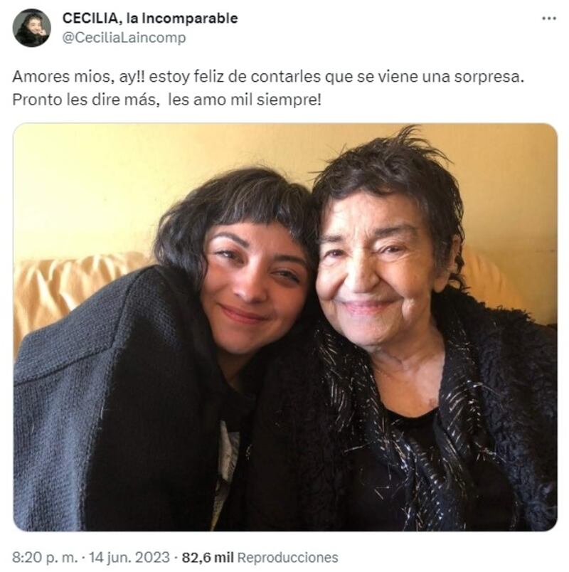 La artista nacional dio cuenta de un futuro trabajo junto a la megaestrella chilena, Mon Laferte.