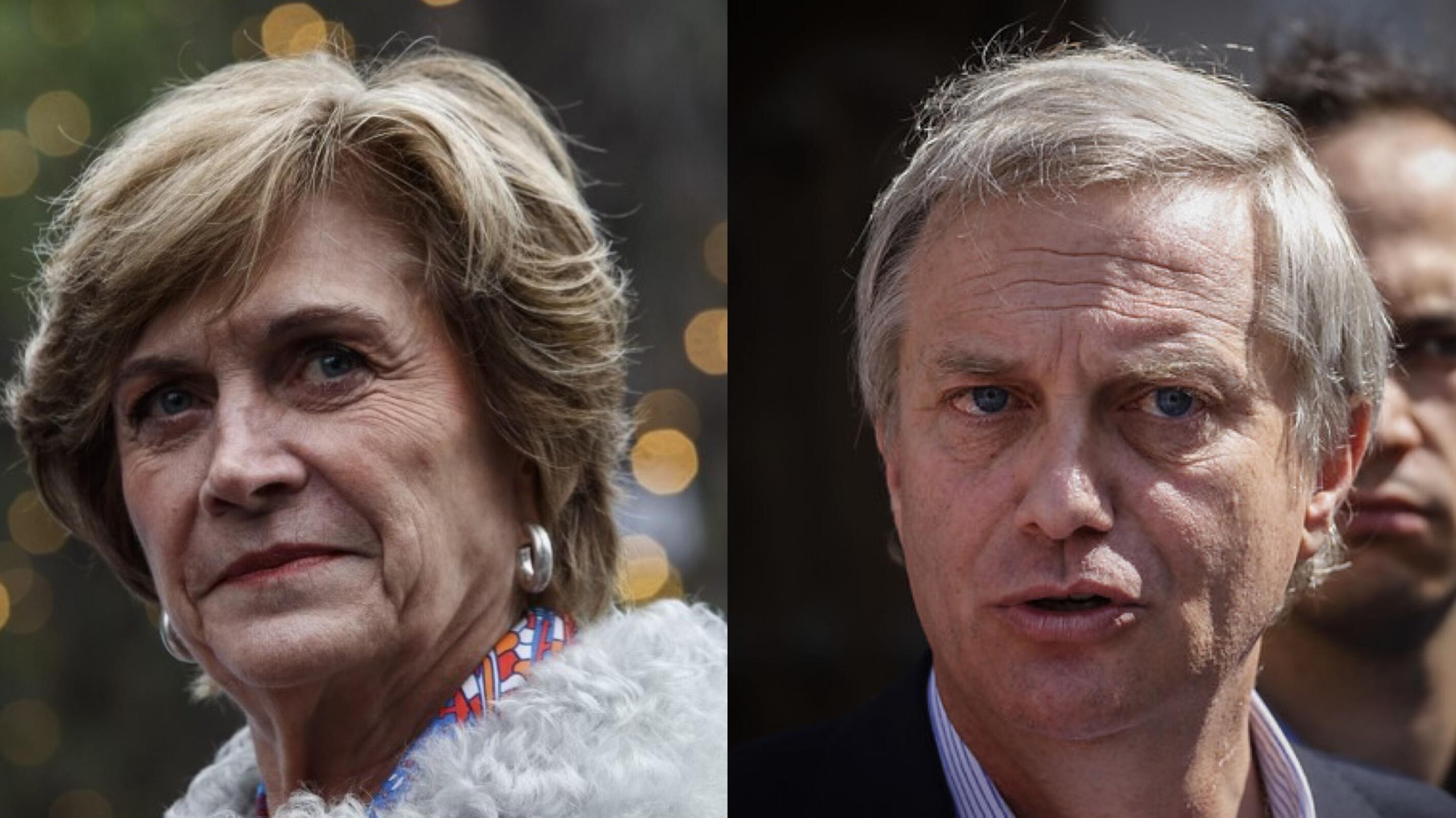 Evelyn Matthei y José Antonio Kast