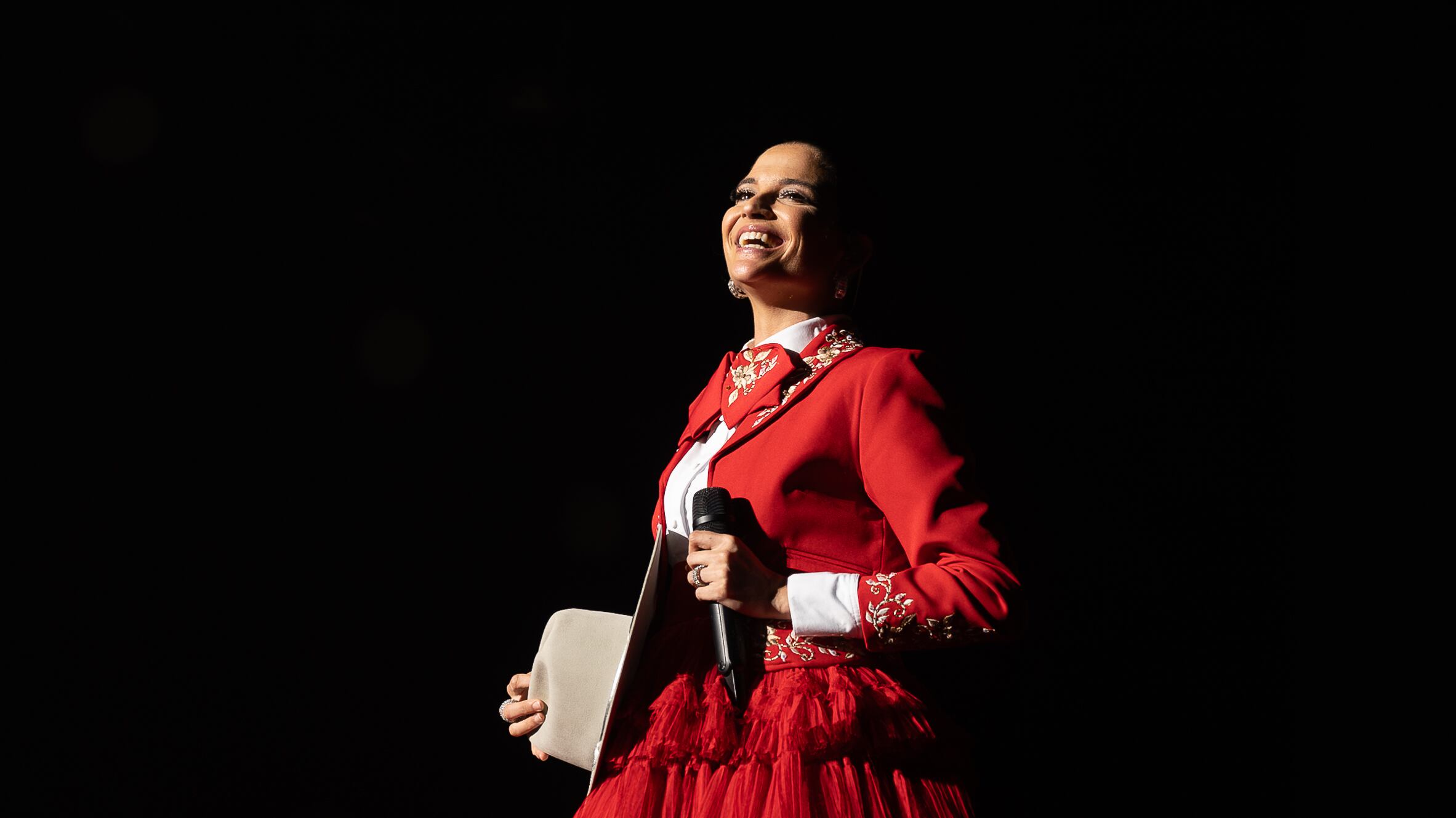 Natalia Jiménez en el Coliseo de Puerto Rico.