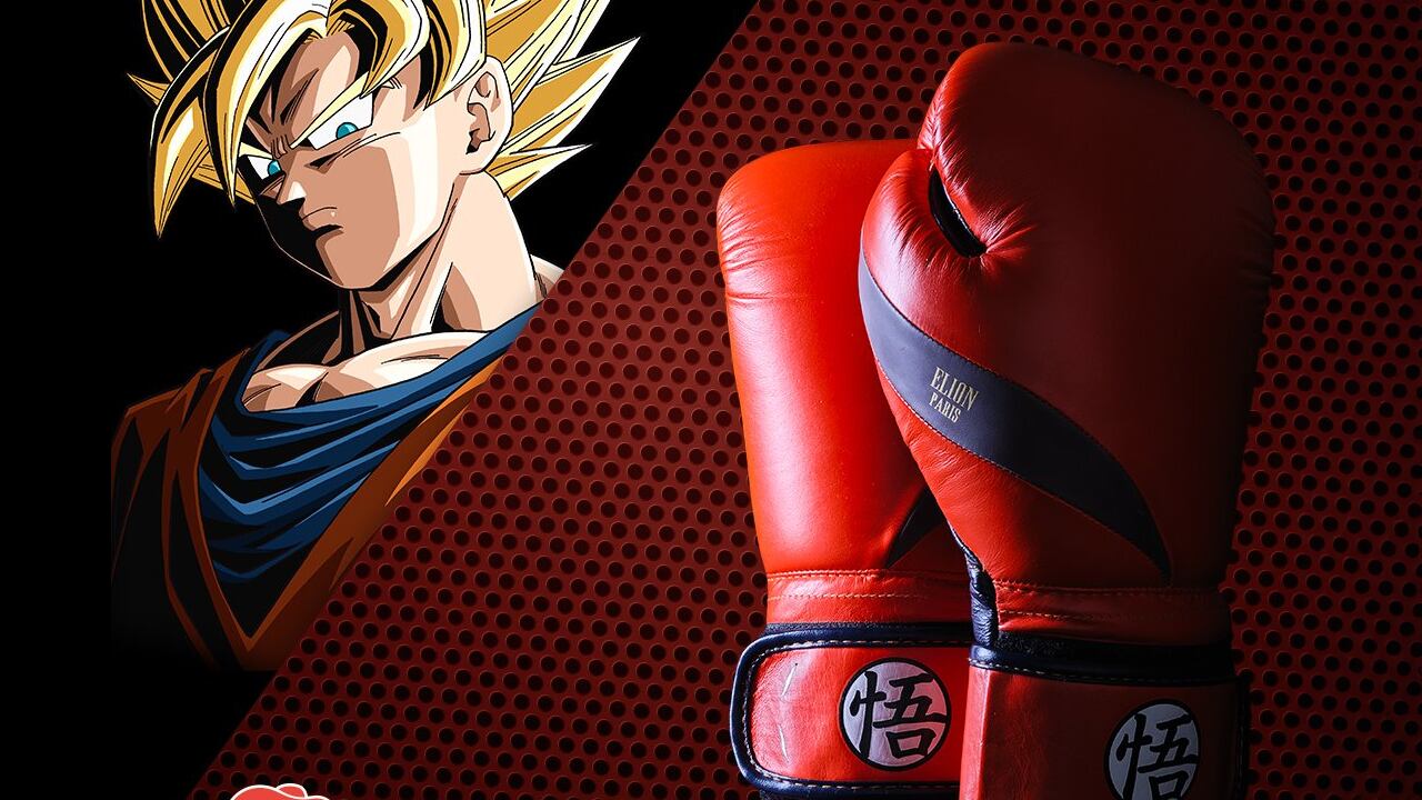 La línea DRAGON BALL Z X ELION PARIS LIMITED EDITION representa a los personajes principales de esta saga legendaria en sets distintos de guantes de boxeo.