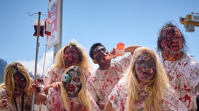 Zombiewalk 2025 en Santiago
