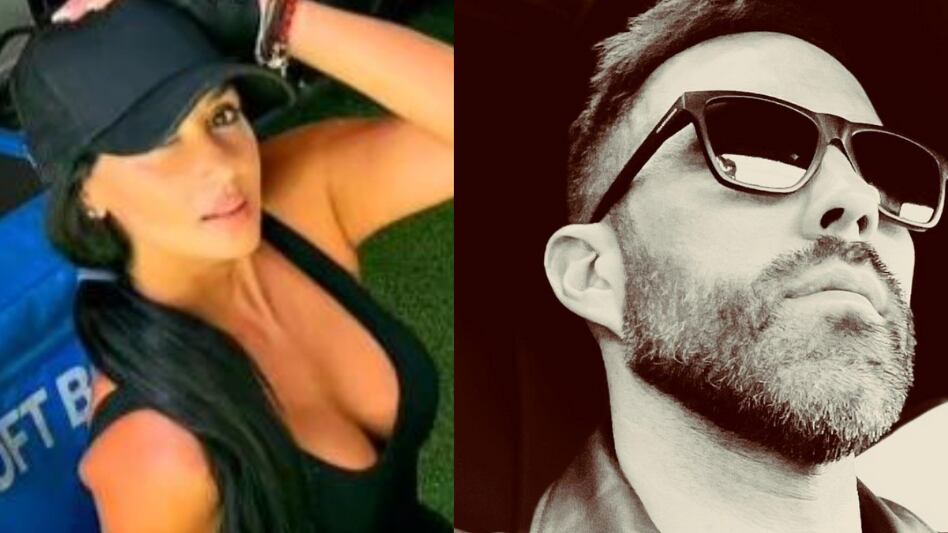 Pamela Díaz y Claudio Bravo