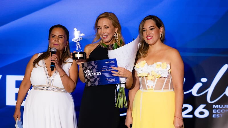 “Las mujeres somos capaces de ejercer liderazgo”: Karen Doggenweiler recibió especial reconocimiento en el Women Economic Forum 2026