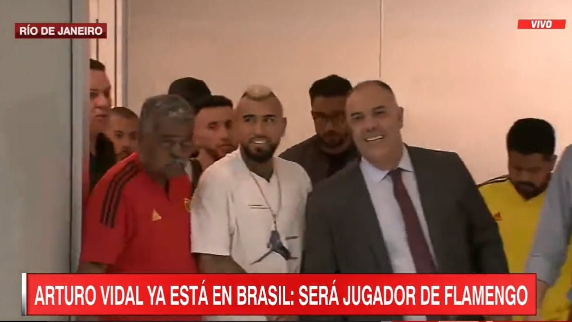 Arturo Vidal se convertirá en jugador de Flamengo