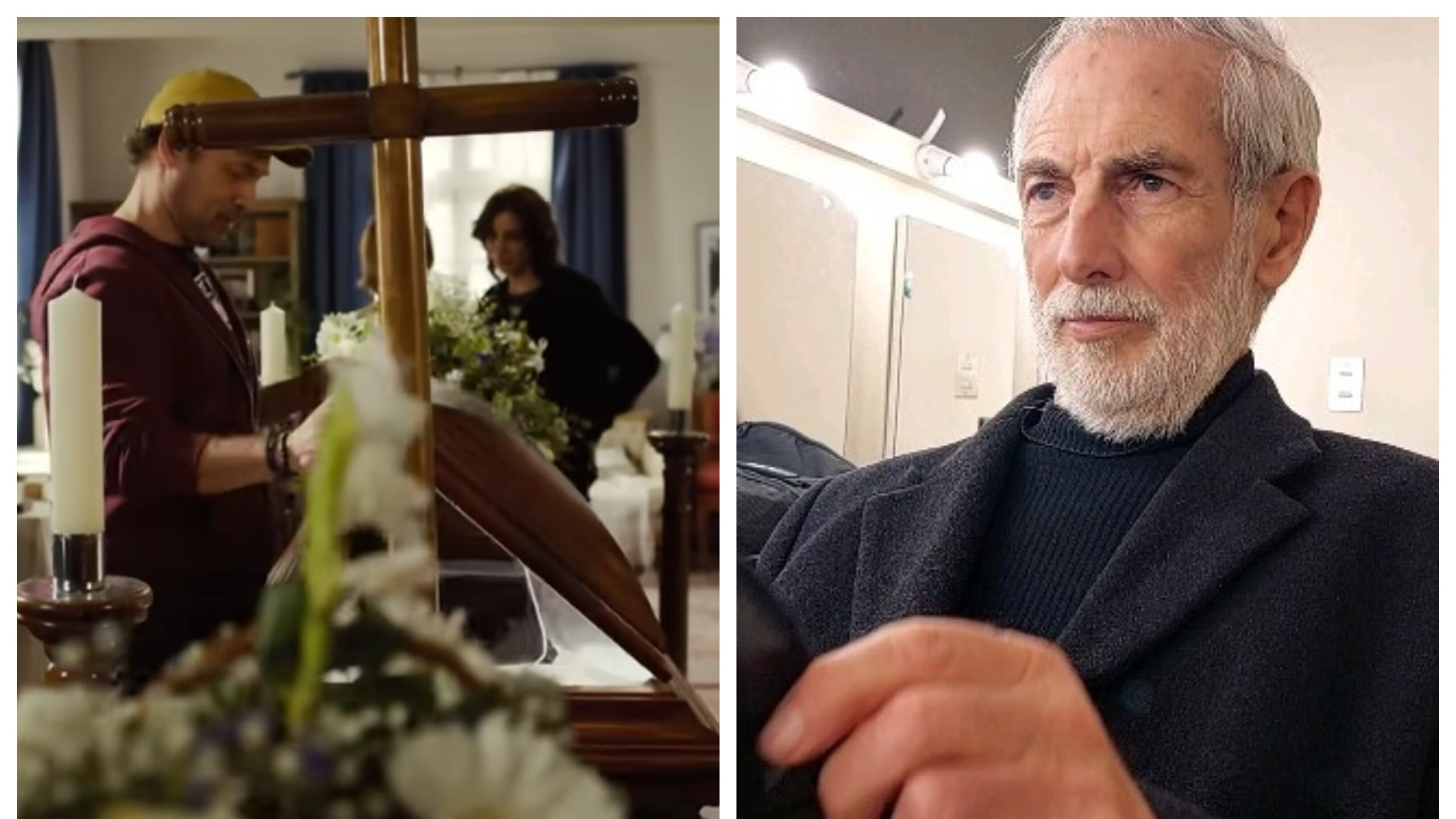 El actor reconoció desconocer hasta avanzada la trama de la teleserie que su personaje de "Armando" sufriría de Alzheimer.