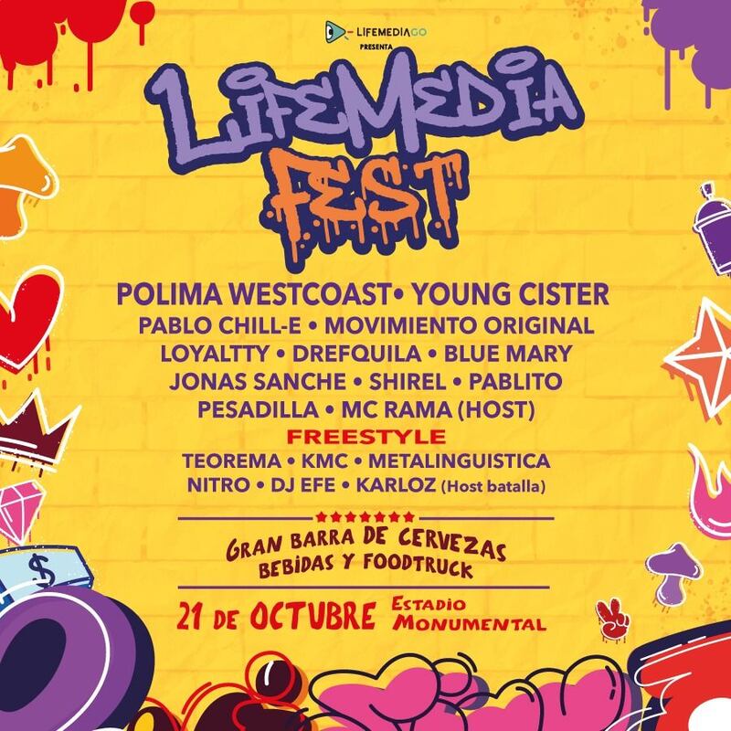 Lifemedia Fest - Fuente: Ticket One