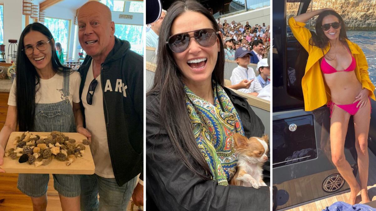 Demi Moore actualmente